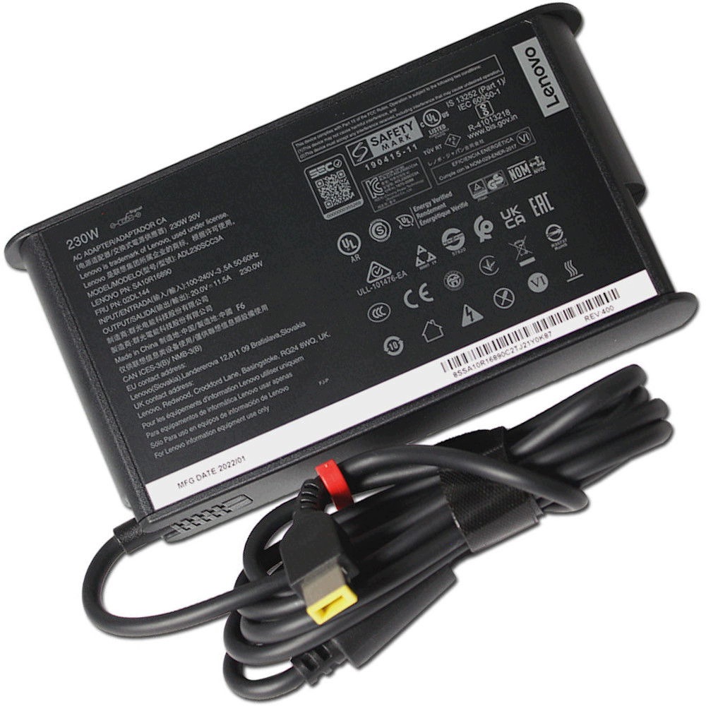 Zasilacz sieciowy 230W, 20V Yoga con., Lenovo