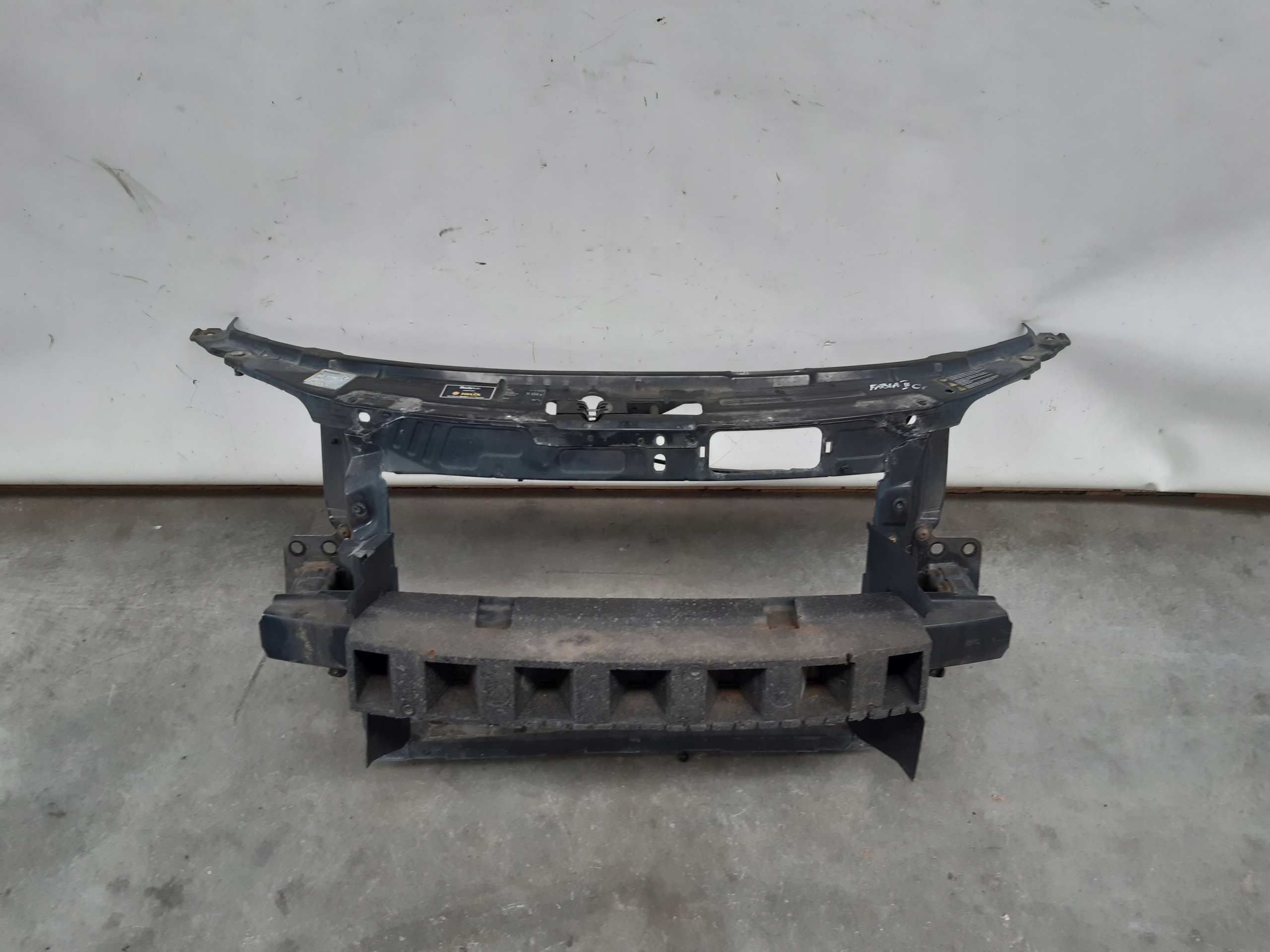 support panel for radiators pillar iron Skoda Fabia II Kombi