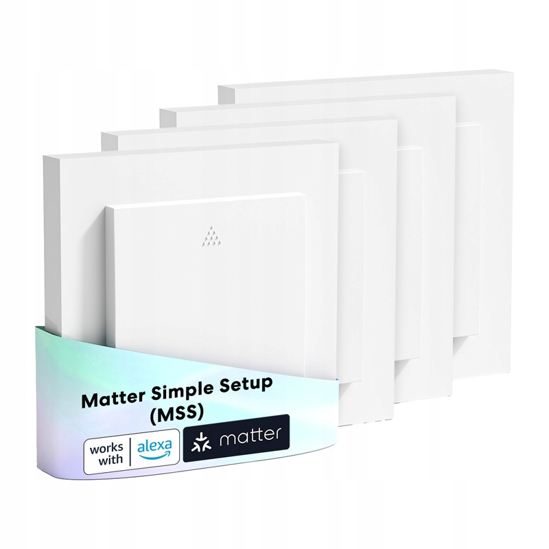 Inteligentní spínač rolet Meross MRS105MA-EU Wi-Fi (Matter) (sada 4 ks