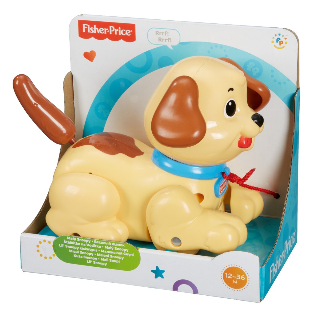 

Fisher Price Mały Piesek Snoopy Psiak Do Ciągania