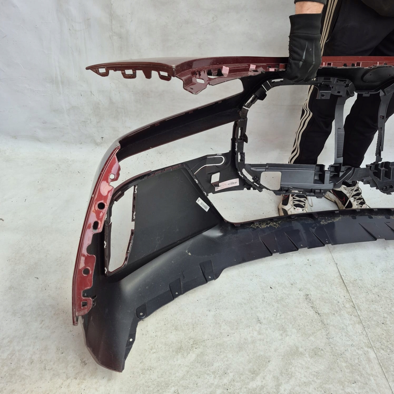 BMW 7 I7 G70 m-packet 22- bumper front front for mouldings PDC 8081544