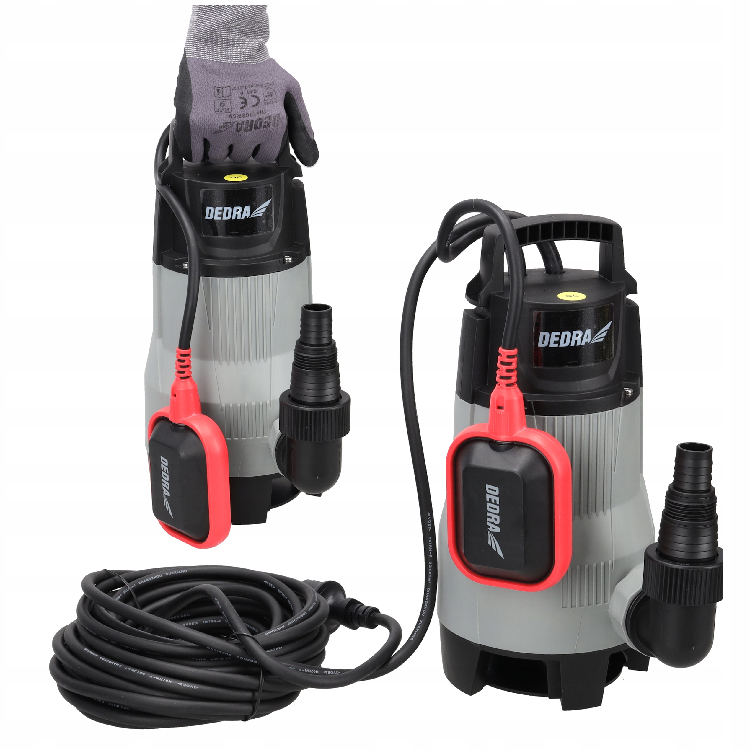 Pompa do wody brudnej czystej zanurzeniowa zatapialna 1000W 1700L/m pływak