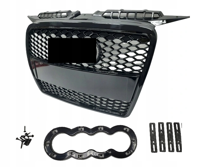 Audi A3 8P 2005-2008 Atrapa Grill Černá Rs Look