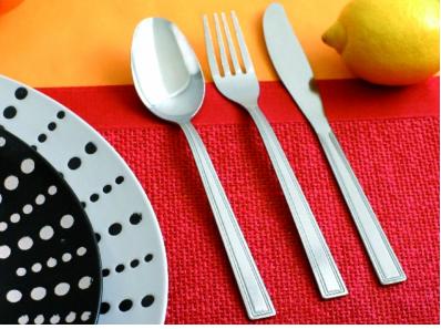 Nóż stołowy 20,5 cm BARI DOMOTTI Wykończenie połysk