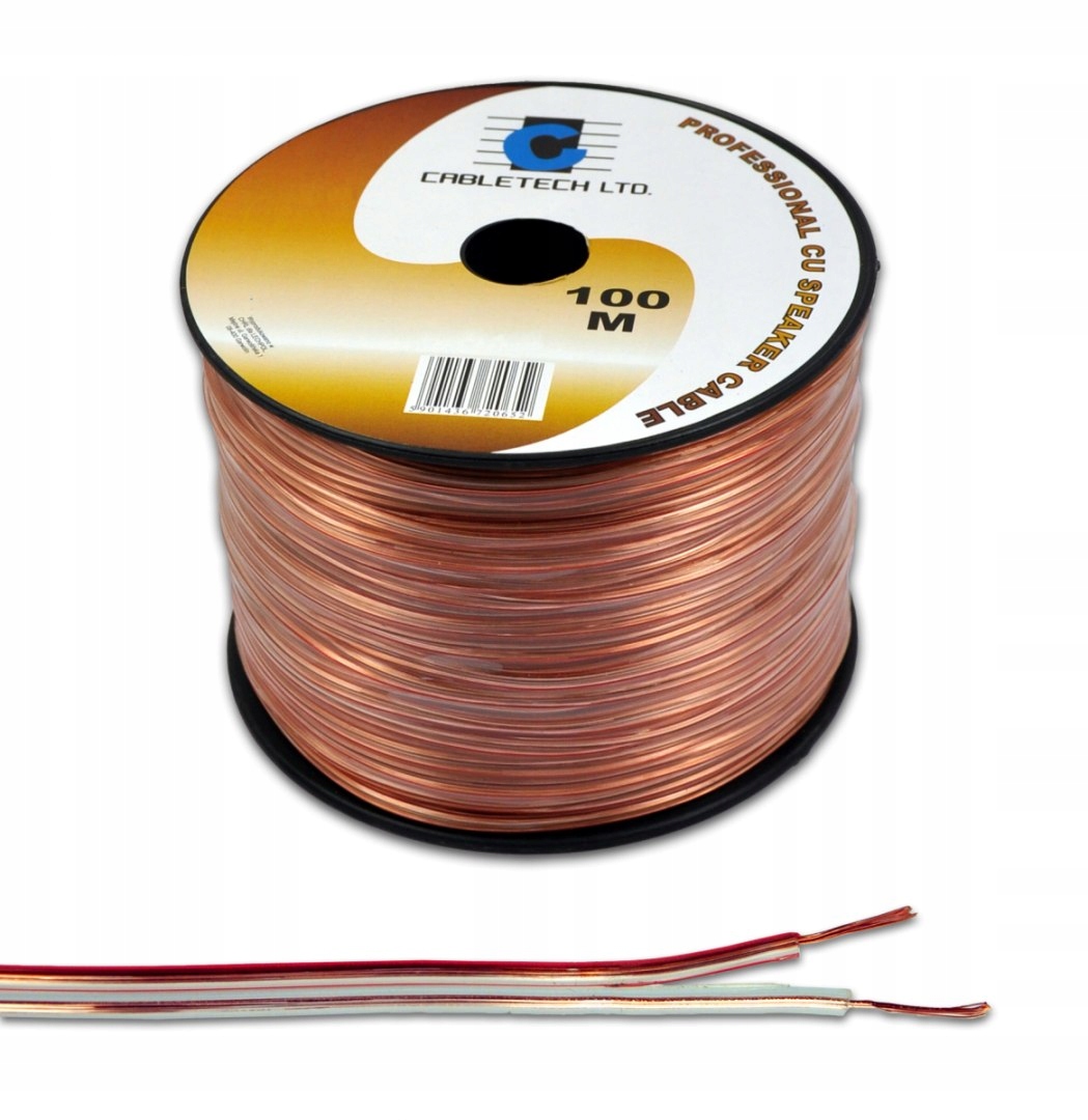 Kabel głośnikowy 2,5mm Cabletech
