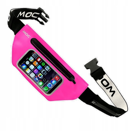 Waist Bag Moc pink Sportowa saszetka nerka Tel.