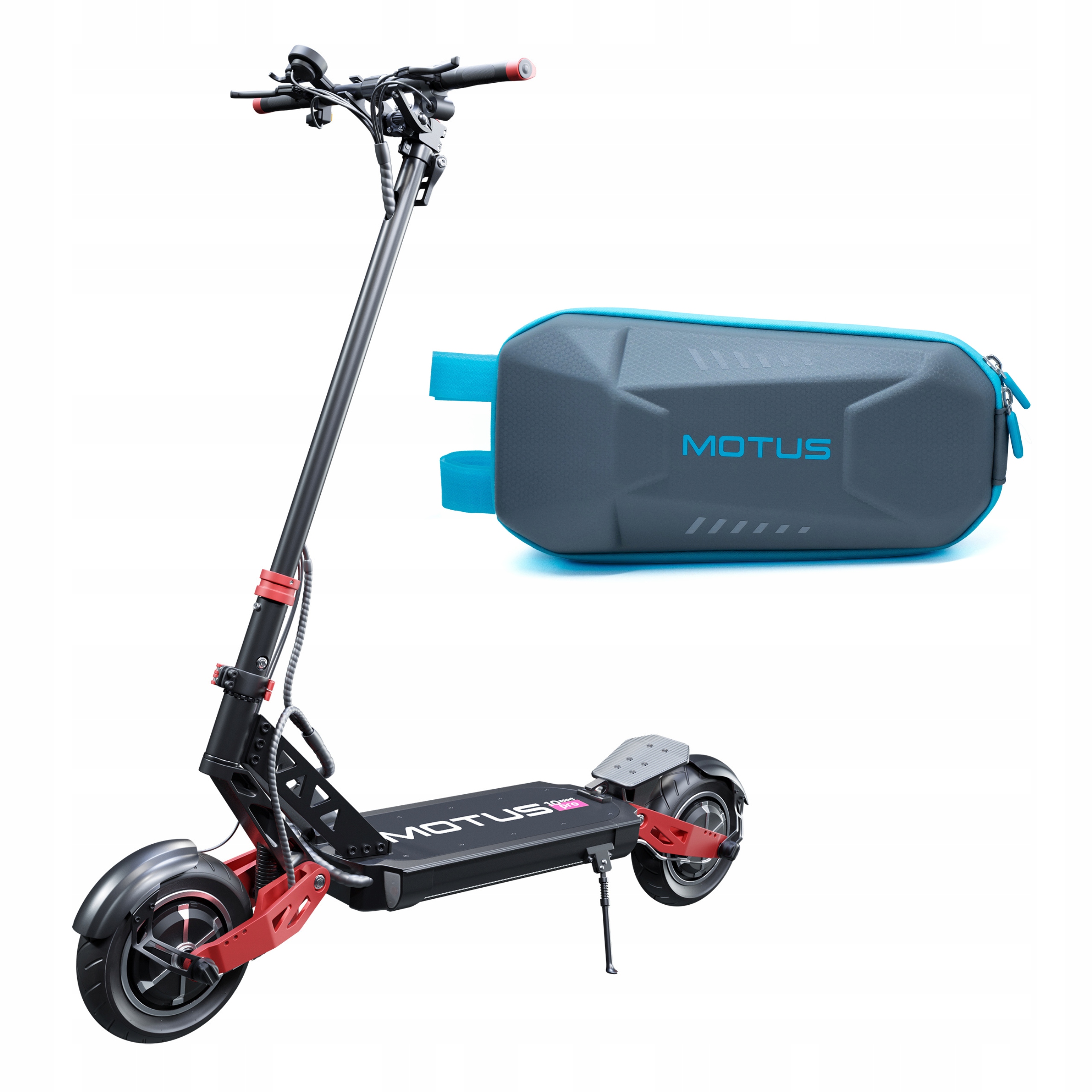 Motus Pro 10 Sport 2020 Koloběžka se dvěma motory 2x1000W Sakwa Motus