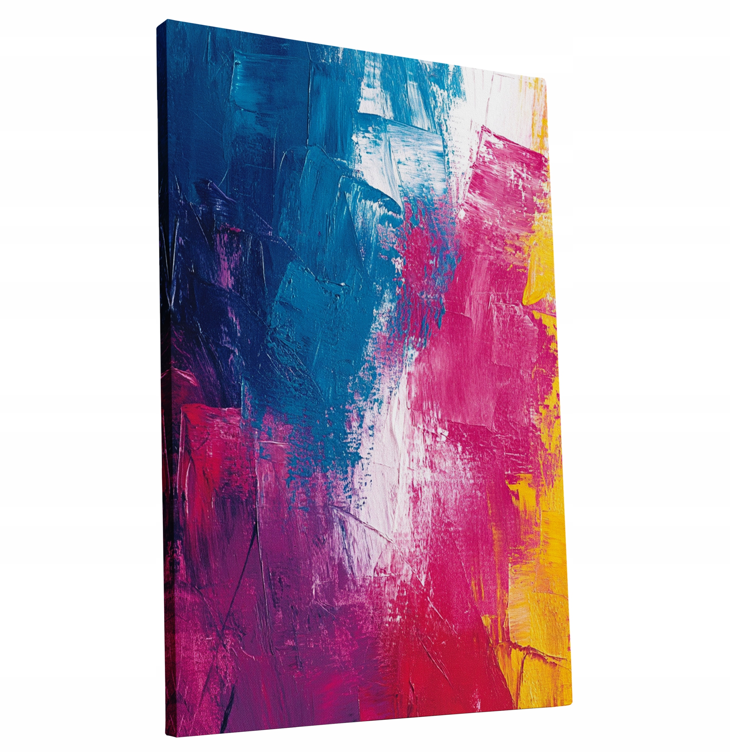 Obraz na plátně Barevný Abstraktní Světlý obraz do bytu, pokoje, obýváku 60x90