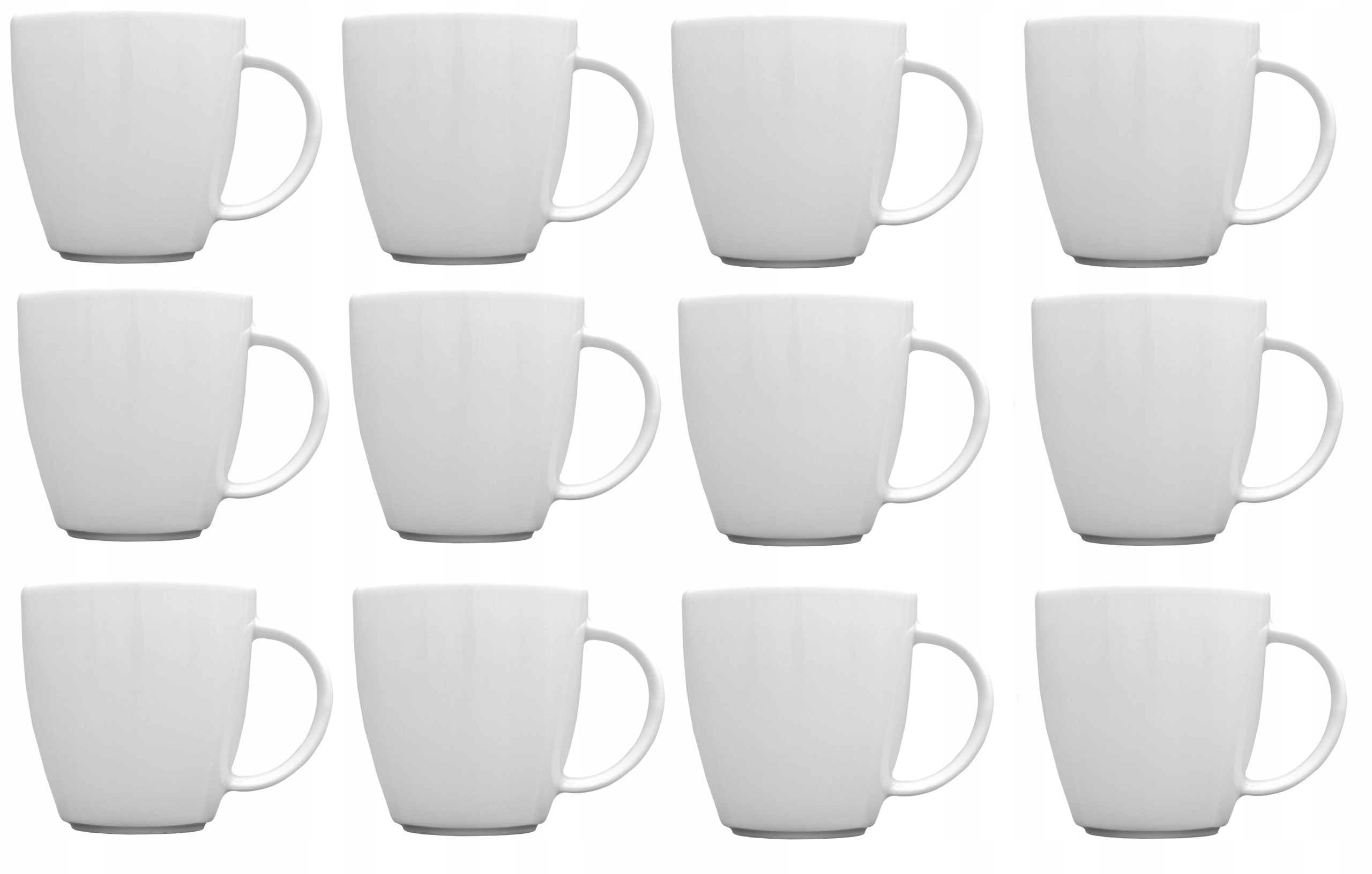 

Lubiana Victoria 12 x Kubek 350 ML Porcelana Biała