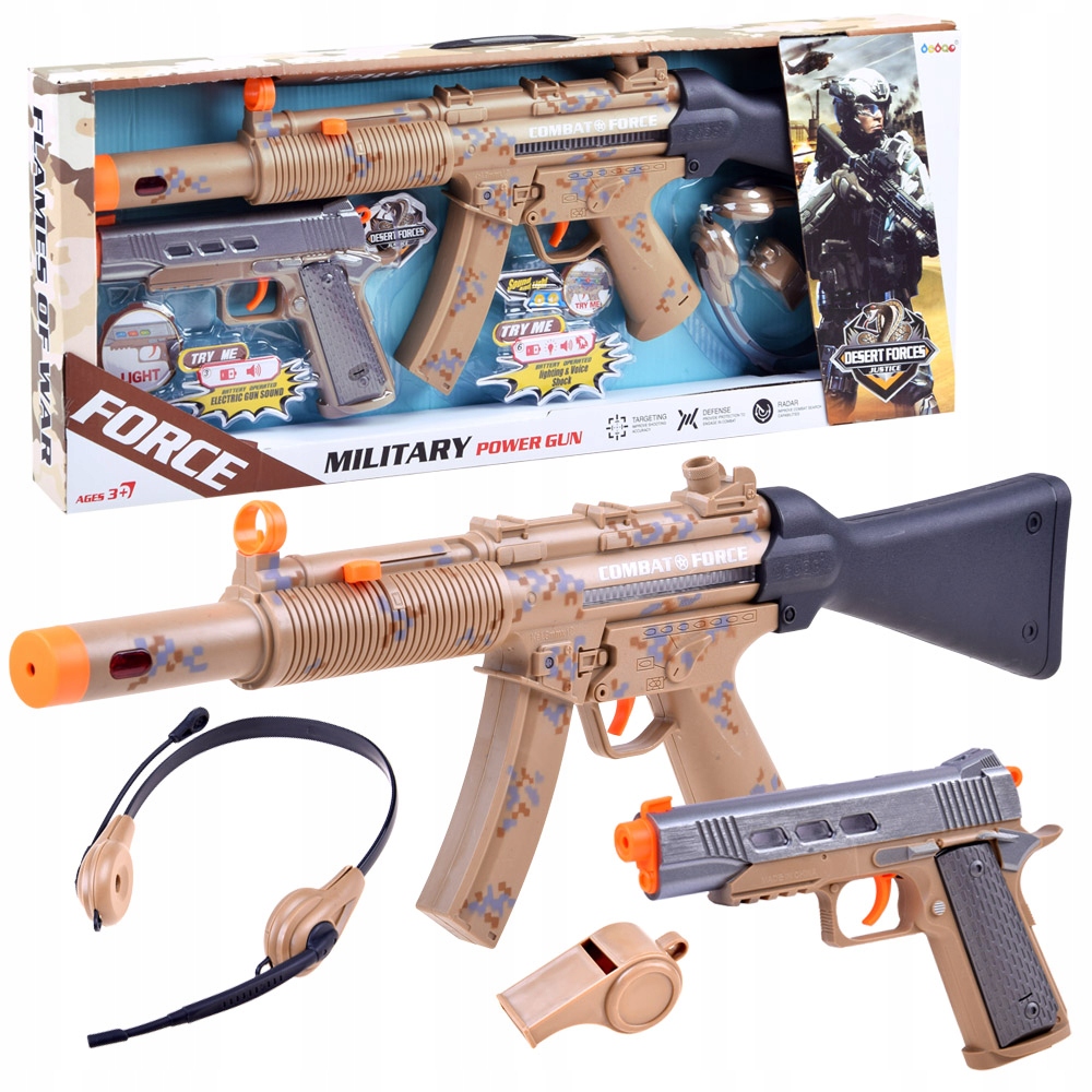 

Zestaw dla żołnierza Karabin pistolet ZA3455