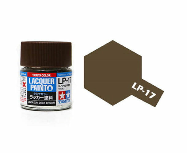 Tamiya 82117 LP-17 Linoleum Deck Brown [matt] (Lac