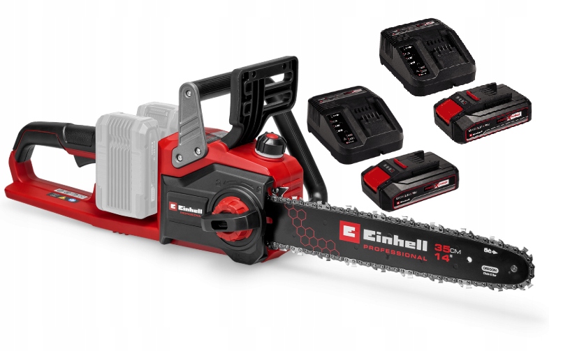 Einhell Řetězová Pila Ge-lc 36/35 Li 4501780 Set Akumulátor 2X 2,5 Ah