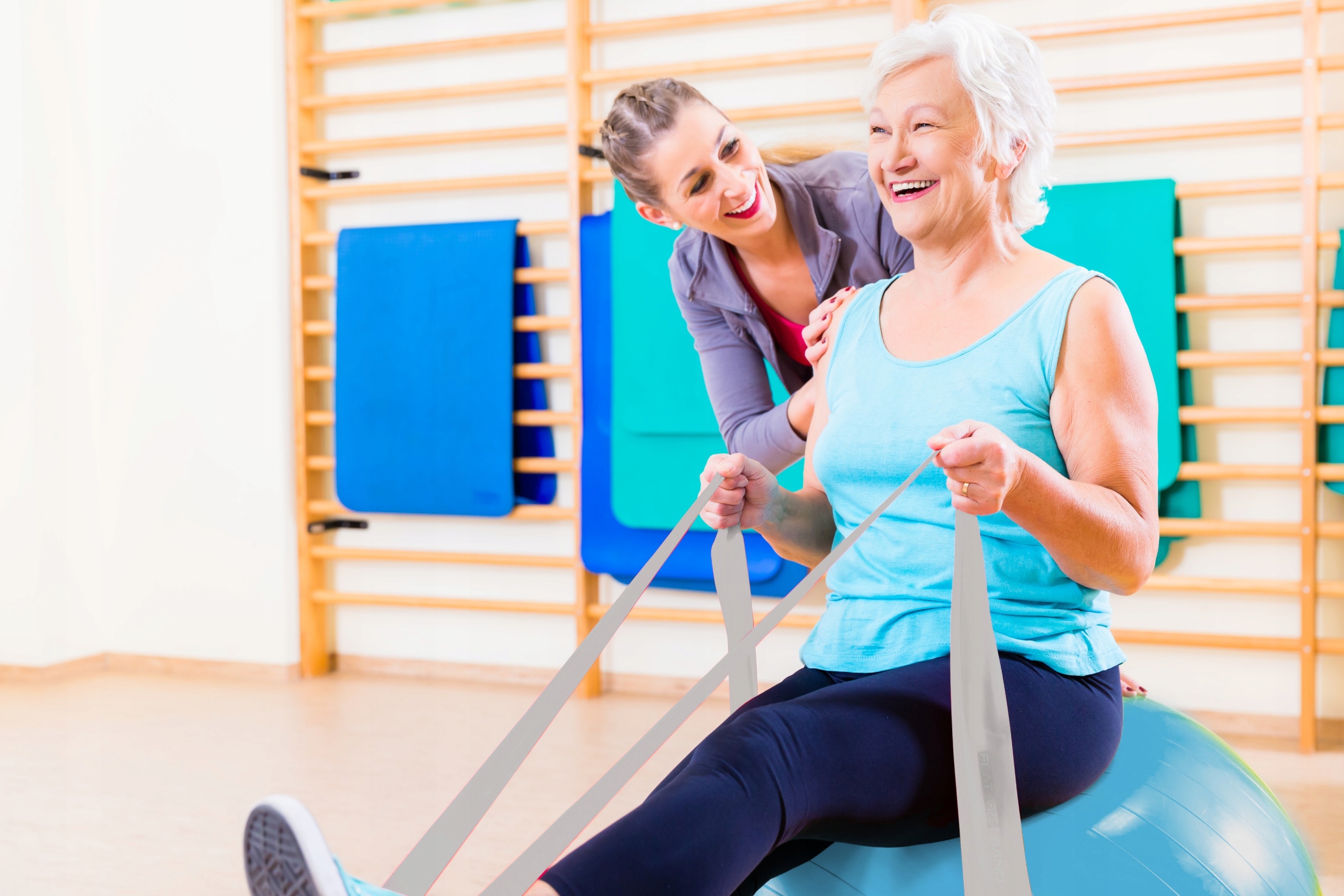 TAŚMA GUMA REHABILITACYJNA DO ĆWICZEŃ 2M FITNESS Model 5907739310446