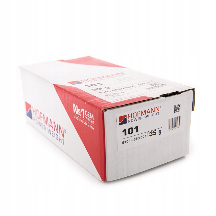 Ciężarki do felg stalowych nabijane 35g Hofmann