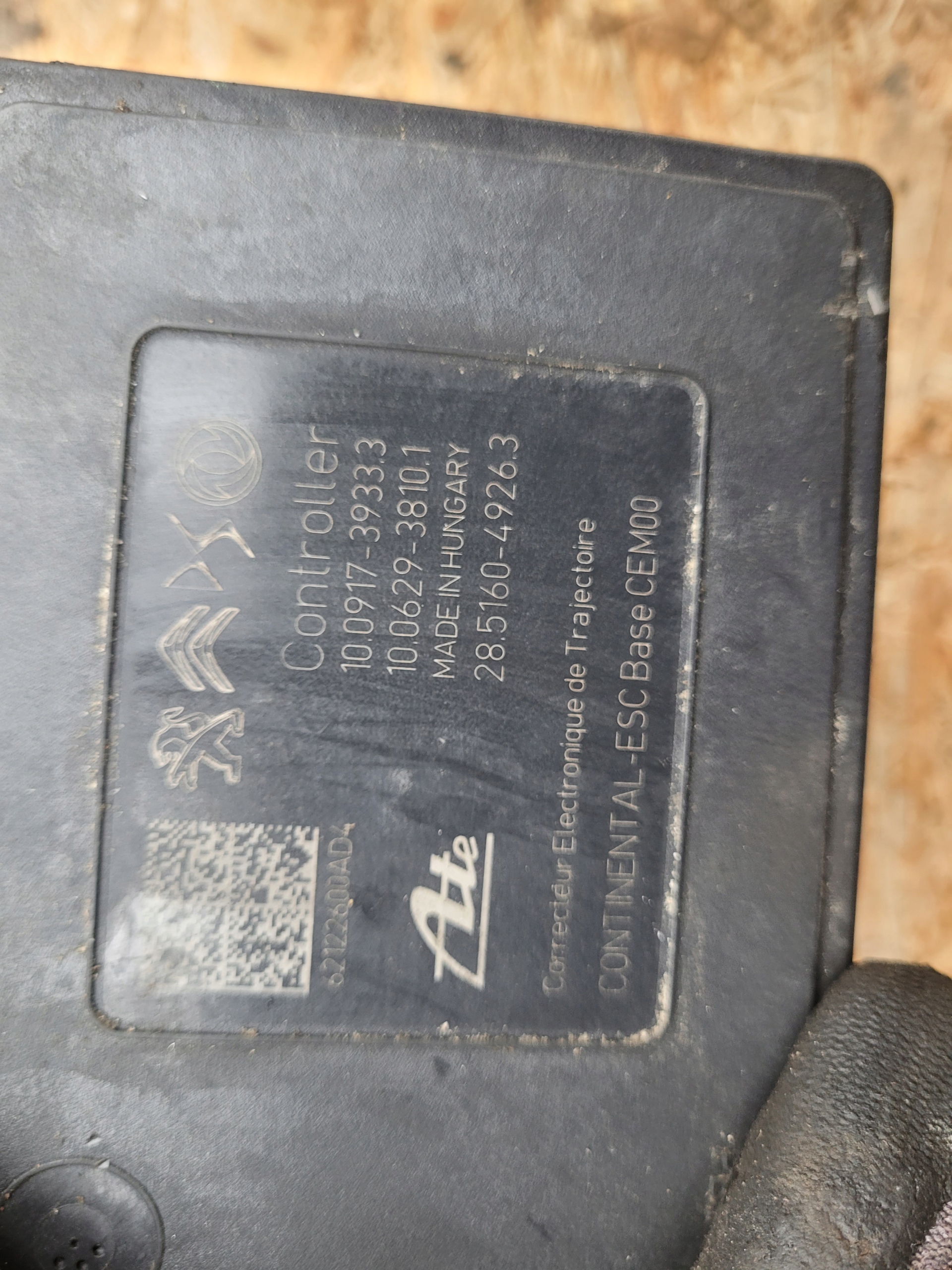 pump ABS brake PSA 9839933780 208 II 1.2 VTI