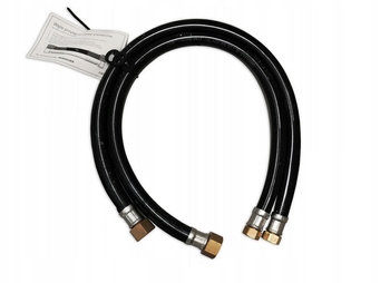 Pripojovacia hadica 3/4x1" 1 m, pružný zmäkčovač vody, 2 kusy