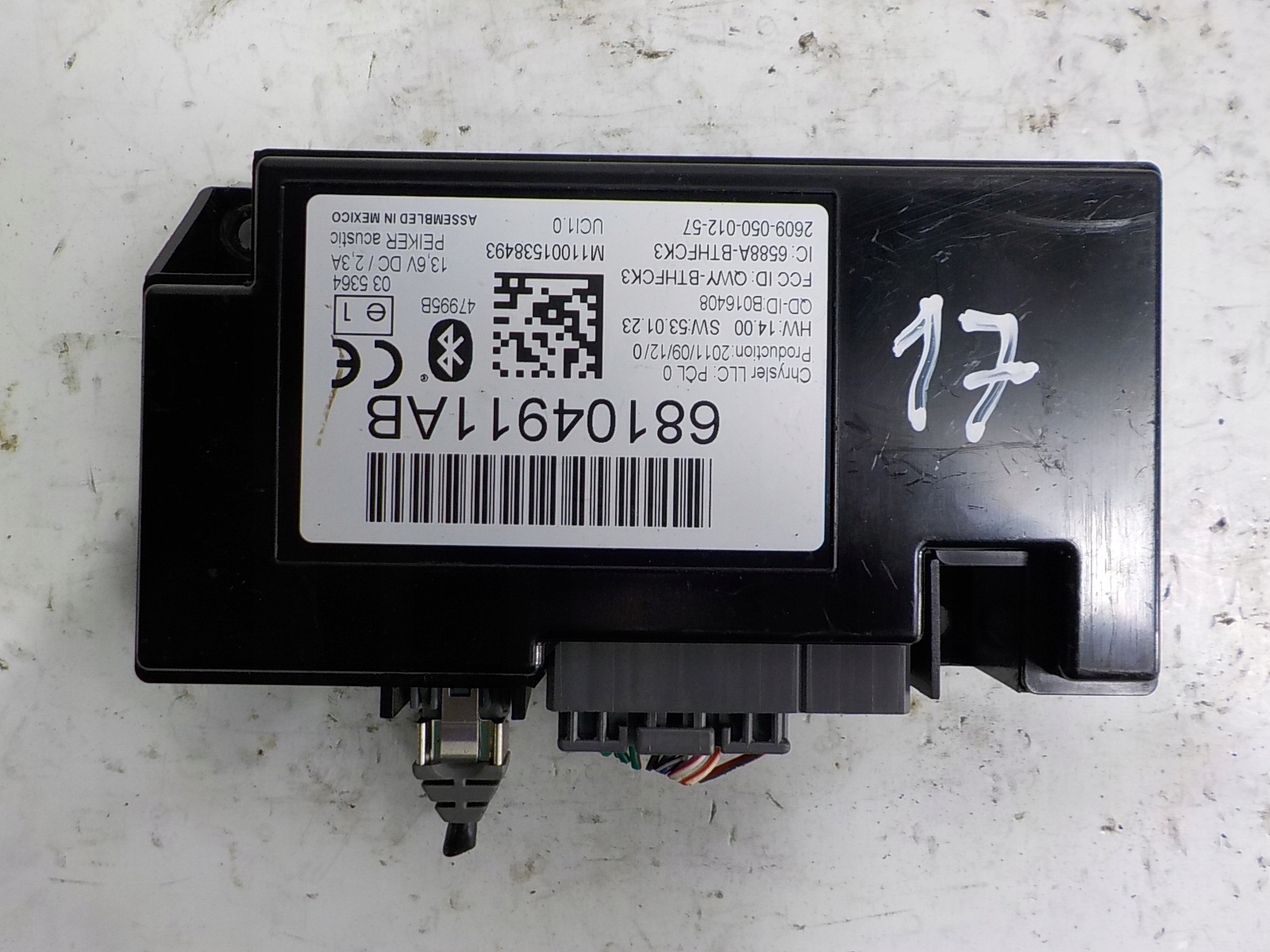 JEEP COMPASS modulo Centralina BLUETOOTH 68104911AB