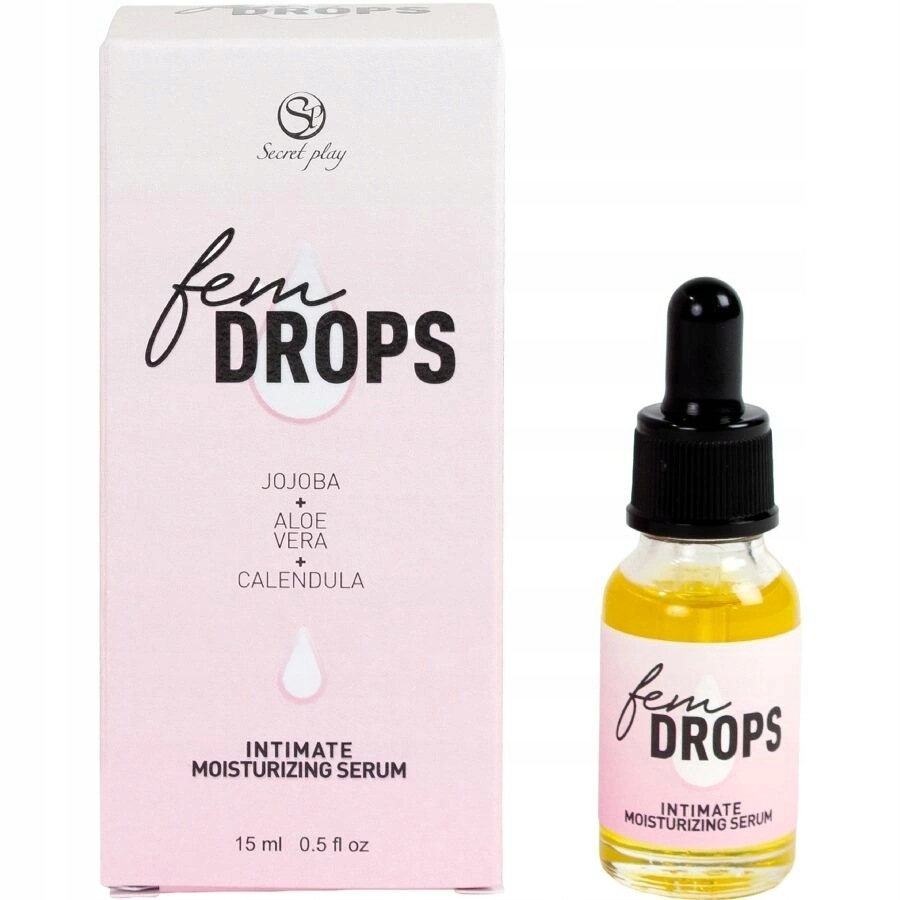 SecretPlay Fem Drops Hydratační sérum pro intimní péči 15 ml