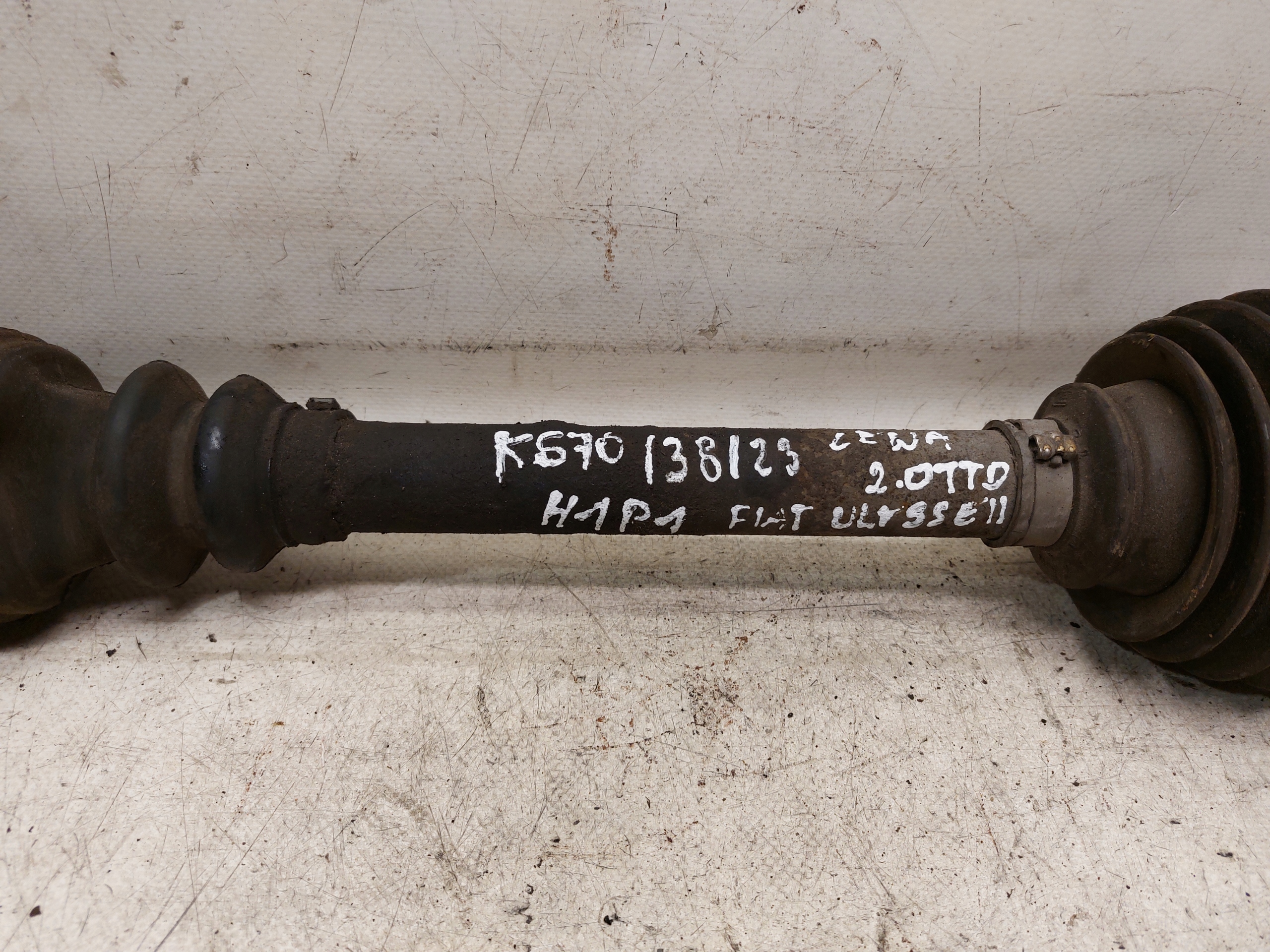 semi-axis left FIAT ULYSSE II 2.0JTD