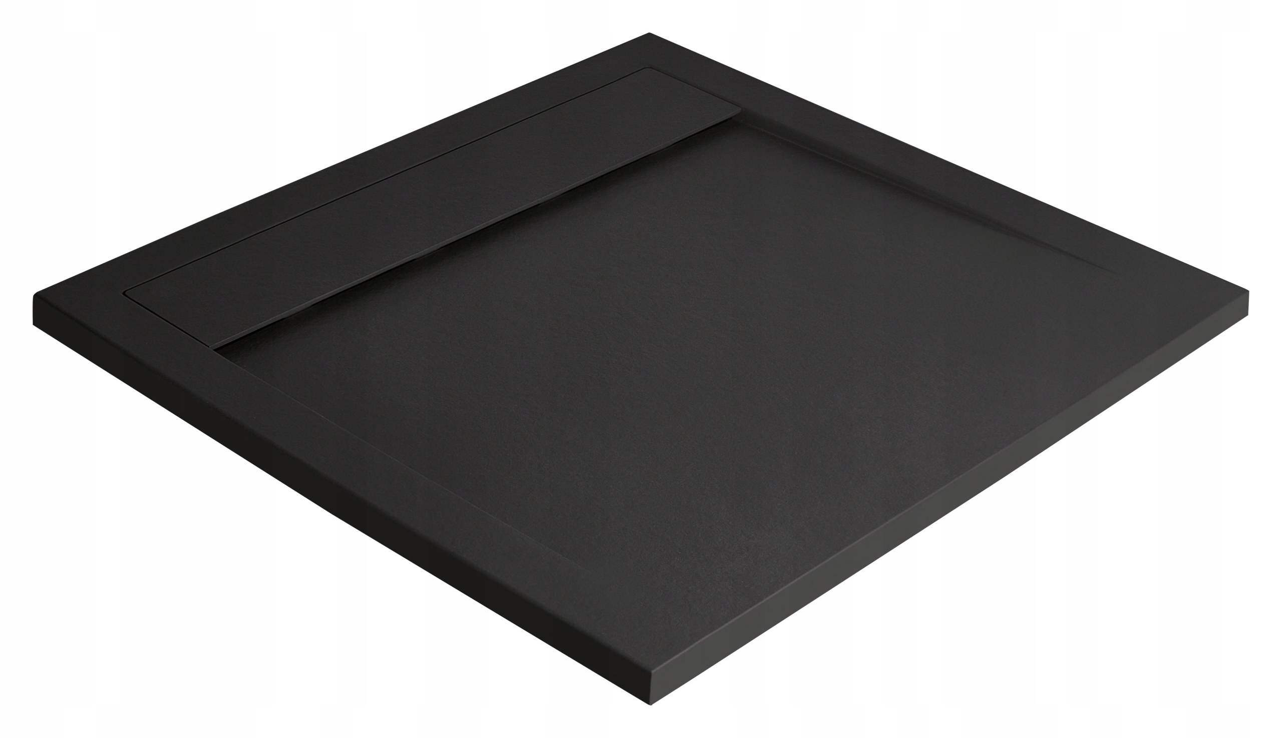 Radaway Teos C Black 100x100 czarny brodzik kwadratowy z konglomeratu