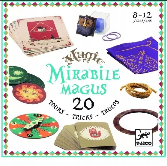 Zestaw 20 magicznych sztuczek Mirabile Djeco