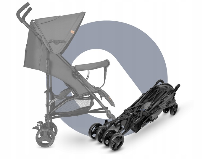 WÓZEK SPACEROWY SPACERÓWKA LEKKI SKŁADANY LIONELO ELIA Rodzaj kół Piankowe