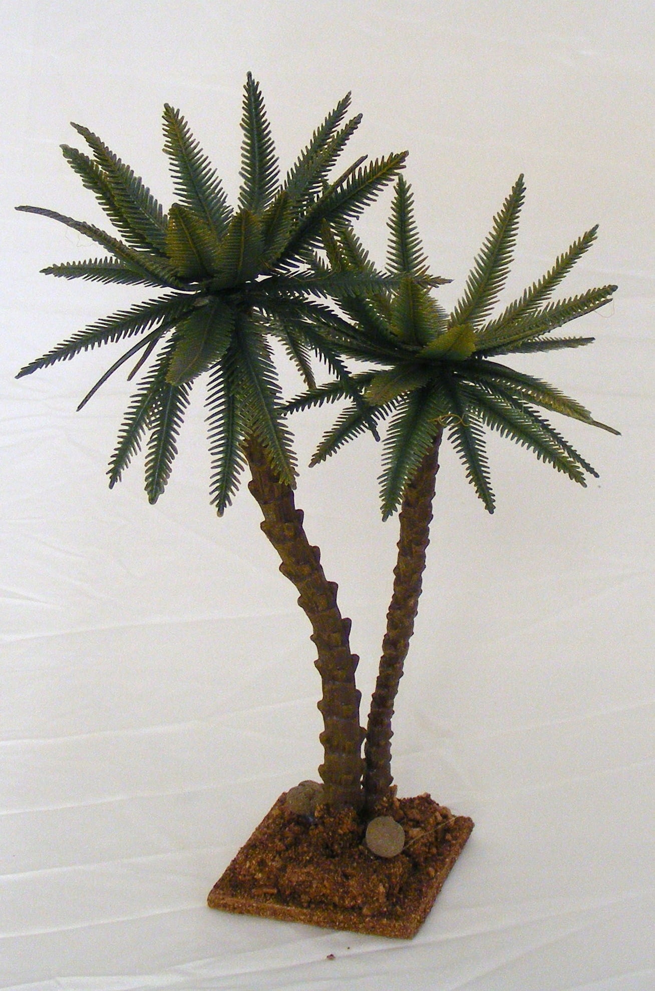 

Podwójna Palma do dekoracji Szopki 25cm wysoka
