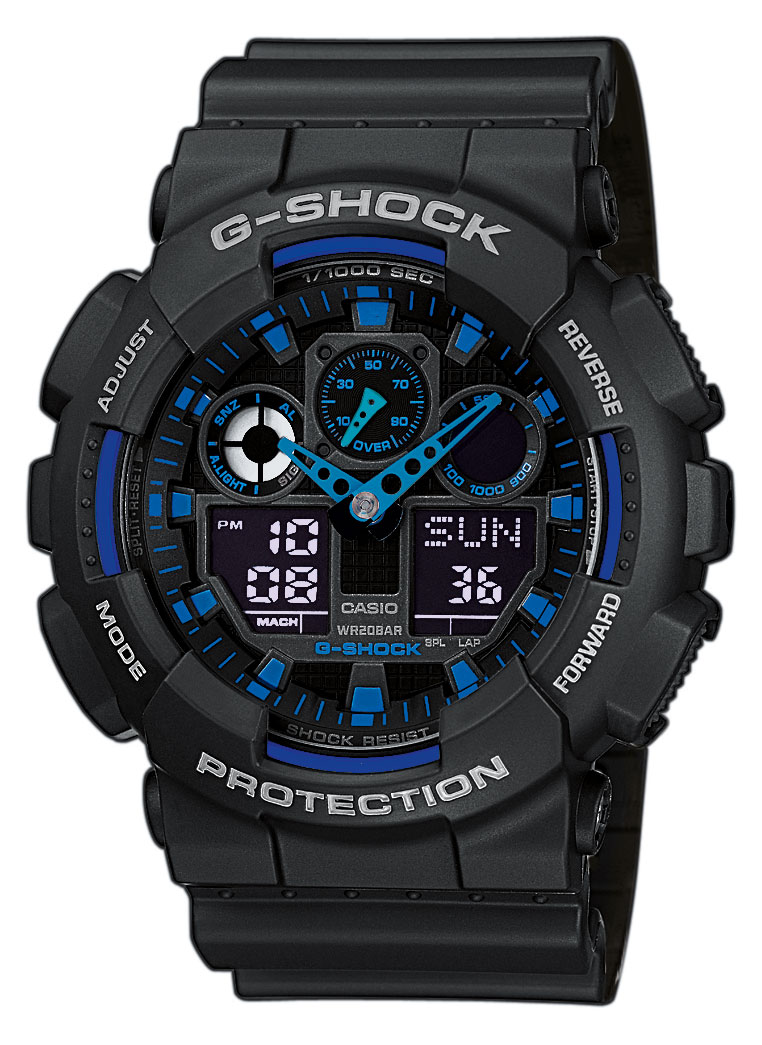 Hodinky Casio GA-100-1A2ER G-Shock GA-100 -1A2ER