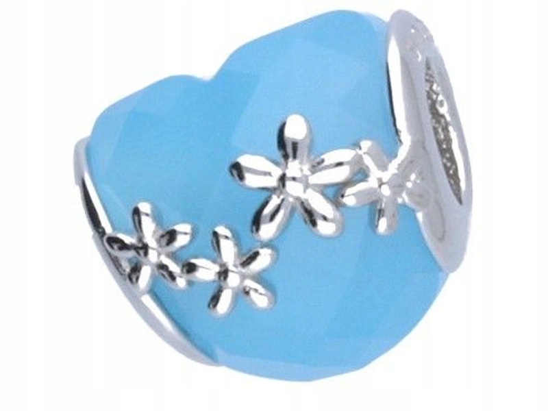 Stříbrný přívěsek 925 bead květina 2,45g k náramky pro ni dárek