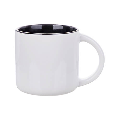 

Kubek 400 ml z czarnym wnętrzem do sublimacji