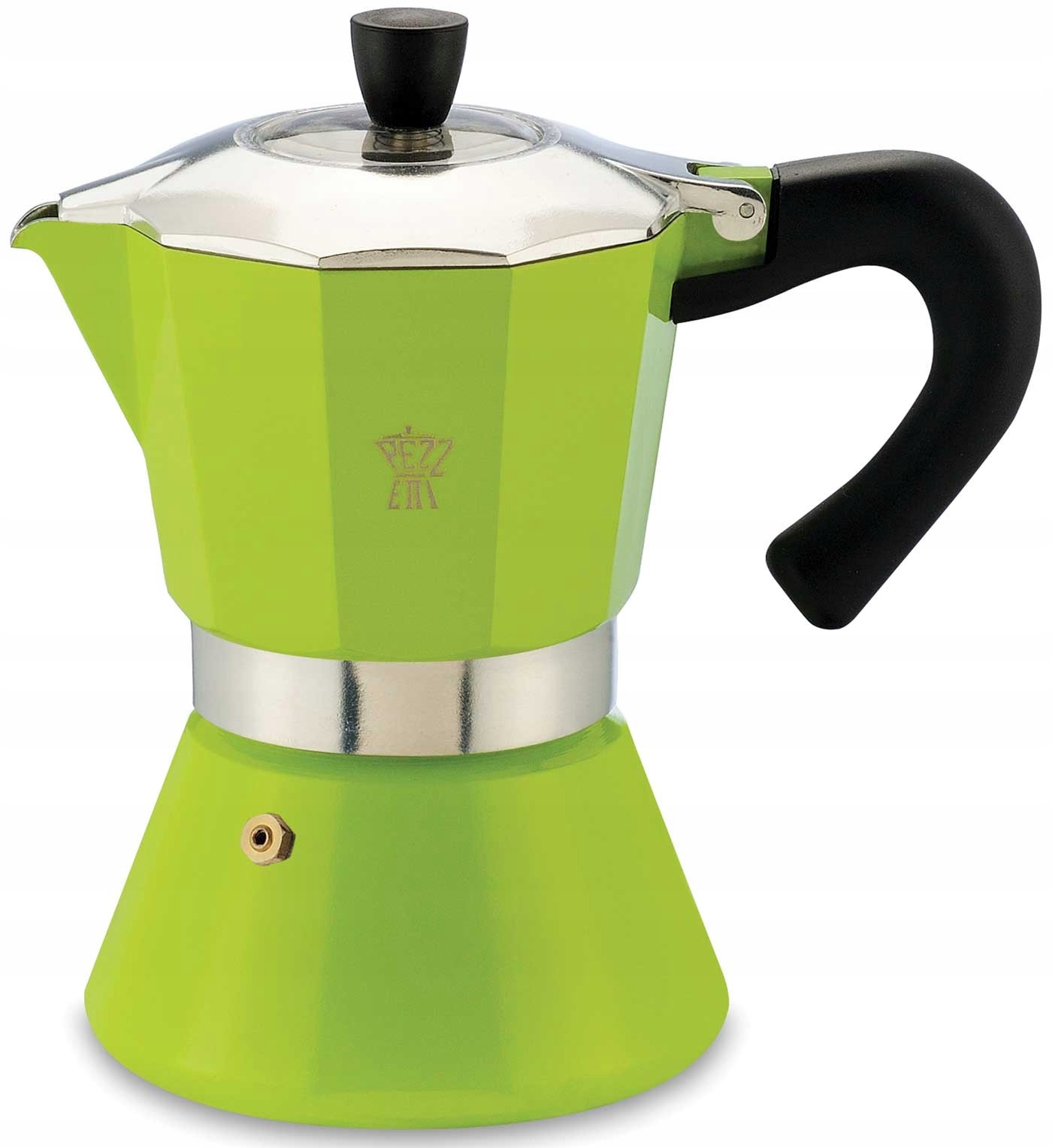 Kawiarka Aluminowa Pezzetti Bellexpress Zielona 6 Tz drobne wady, brak