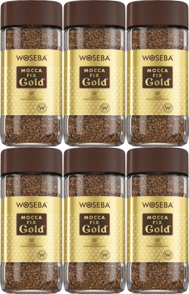 Kawa rozpuszczalna Woseba Mocca Fix Gold 100g x6