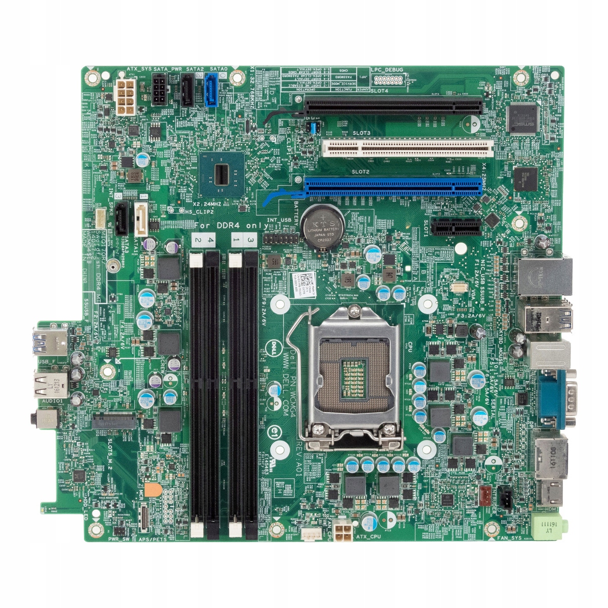 Dell 0JCTF8 LGA1151 4x DDR4 3x PCIe 1x Pci Stolní počítač Optiplex 7040