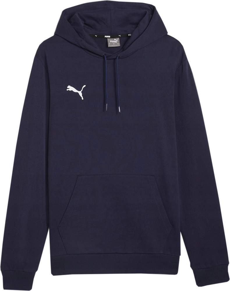 Pánská Mikina Puma Team Goal Casuals Hoody Tmavě Modrá 658618 06