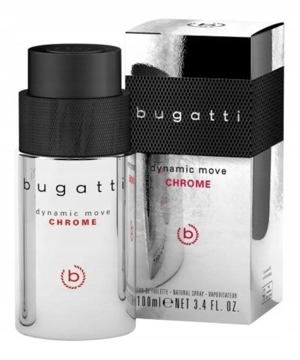 Bugatti Dynamic Move Chrome Toaletní voda pro muže 100 ml