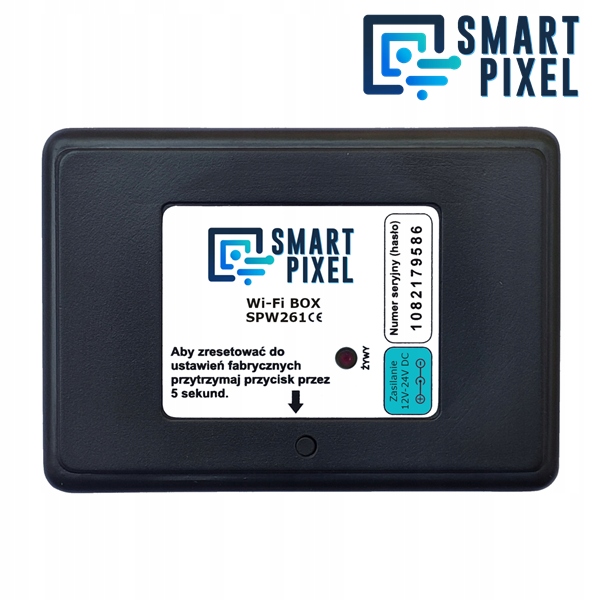 Mostík SmartPixel Wi-Fi SPW261 – ovládanie aplikácie