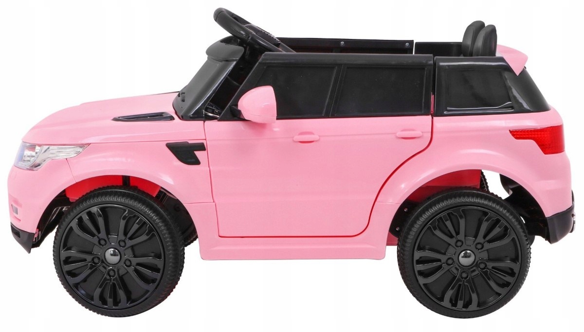 Auto na akumulator Samochód elektryczny dla dzieci Start Run różowy Marka Range Rover