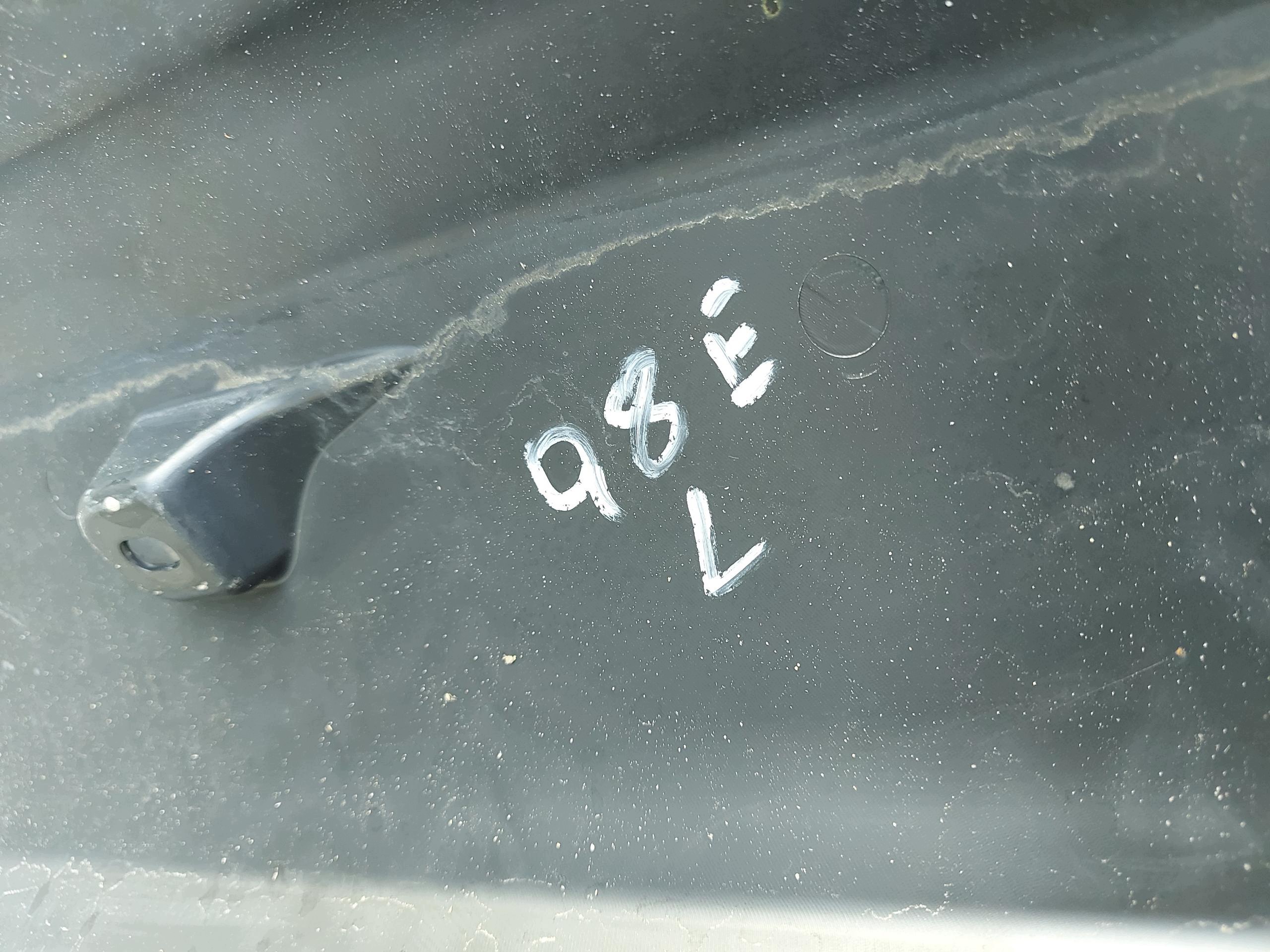 Audi Q8 E-TRON SportBack 4KE moulding cap of the threshold left oryg 4ke825207c