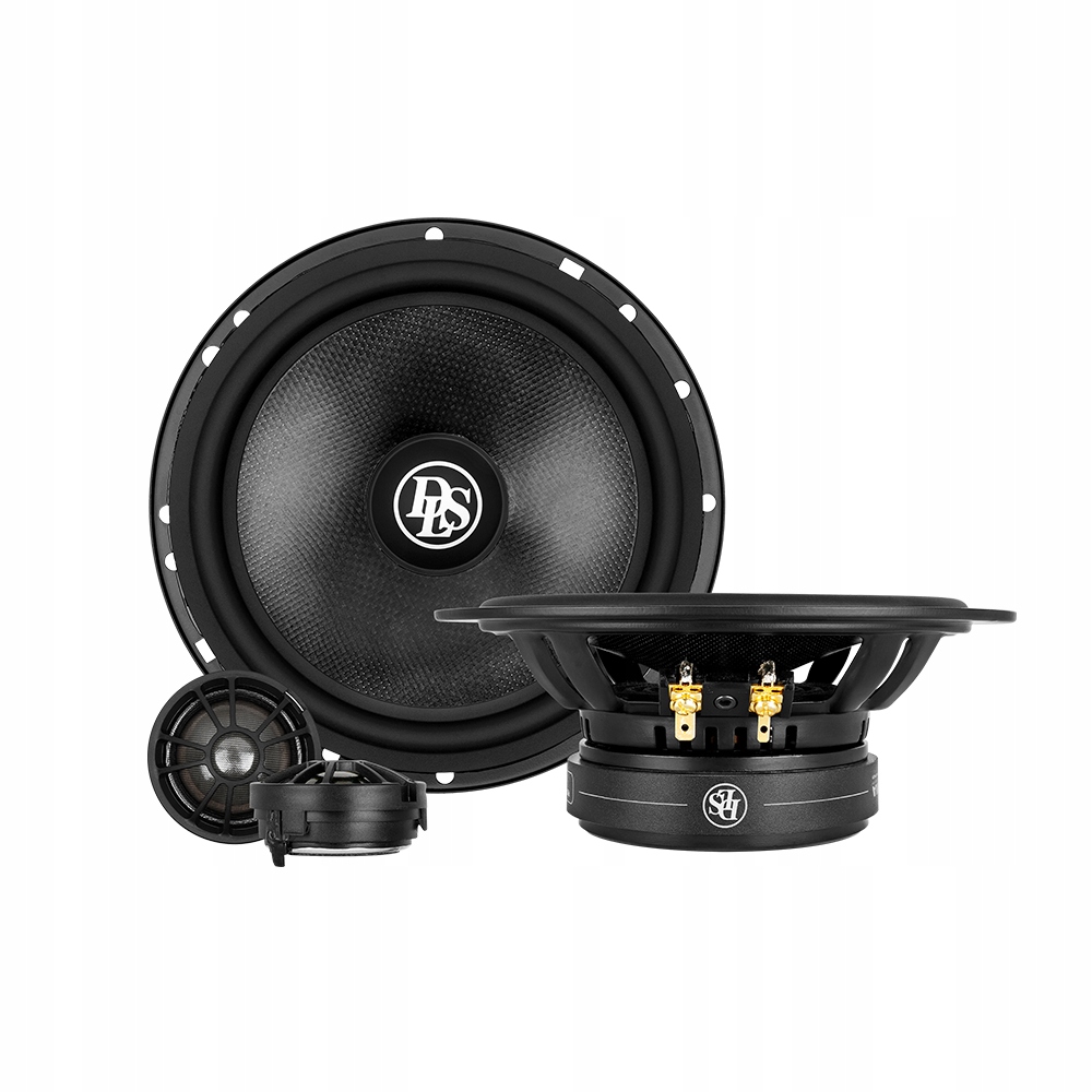 Univerzální automobilové reproduktory 165 mm Komponentní sada Dls Rms 100 W