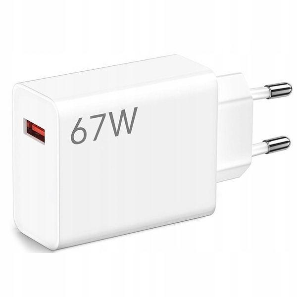 Ładowarka Sieciowa Xiaomi HyperCharge 67W Usb-a, kostka, zasilacz, Szybka