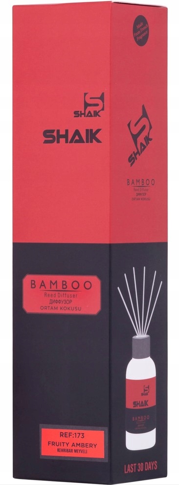 ZAPACH PATYCZKI ODŚWIEŻACZ SHAIK Erba Pure 173 Rodzaj dyfuzor z patyczkiem