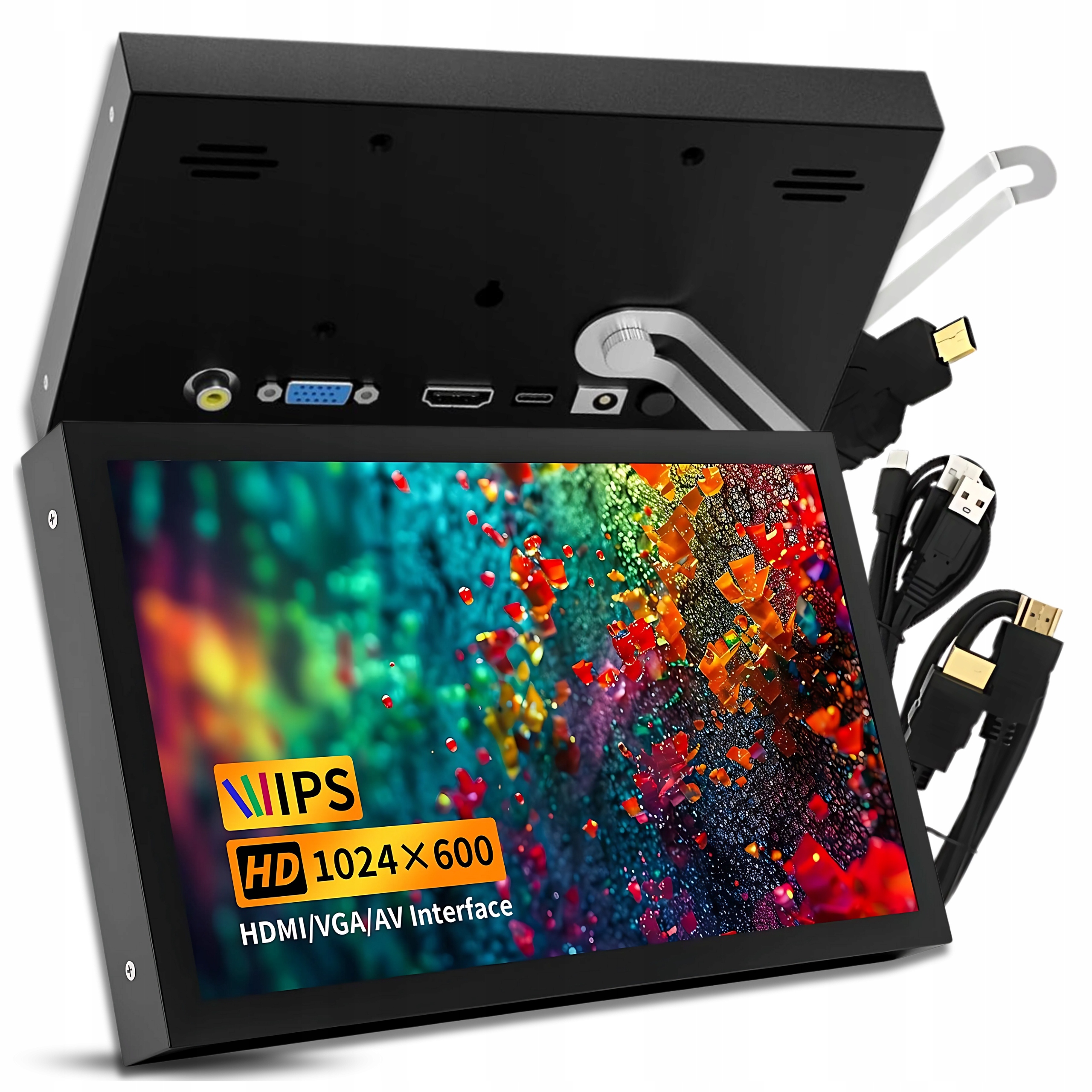 LCD Monitor Surix SX-LCD-7CAL 7" 1024 x 600 px Ips Pls