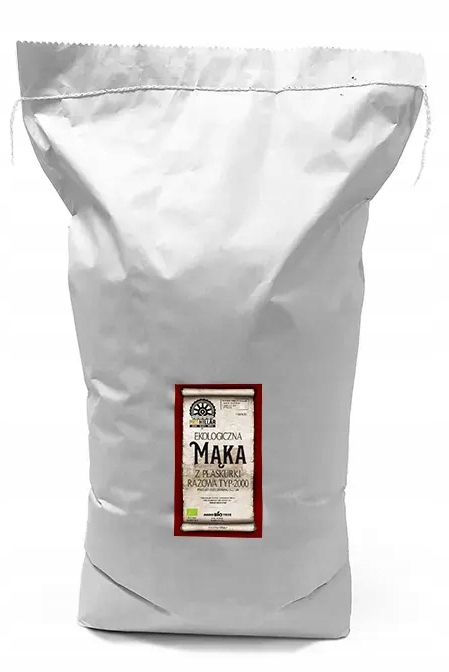 Eko Mąka Z Płaskurki Razowa 10 Kg Prosto Z Młyna