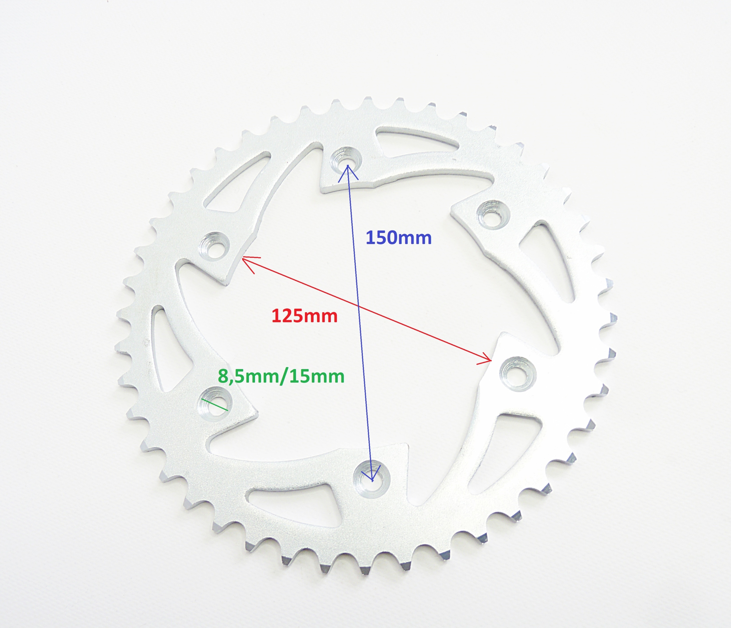 Napęd zębatki łańcuch Cross Apollo Lizard 250 Orin Numer katalogowy części SFR gold520/43z