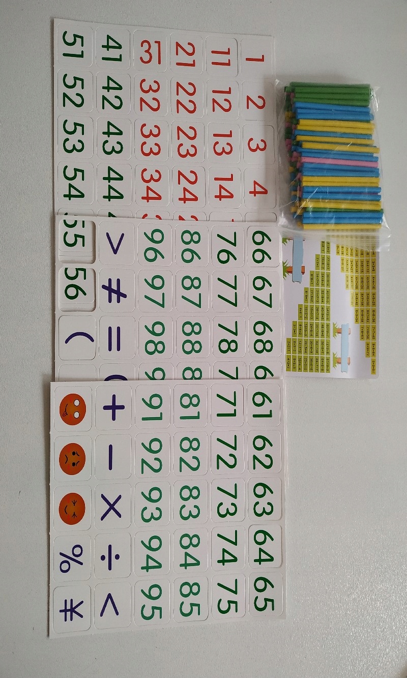 LICZYDŁO DLA DZIECI DO SZKOŁY ZESTAW COTTONIX Marka bez marki