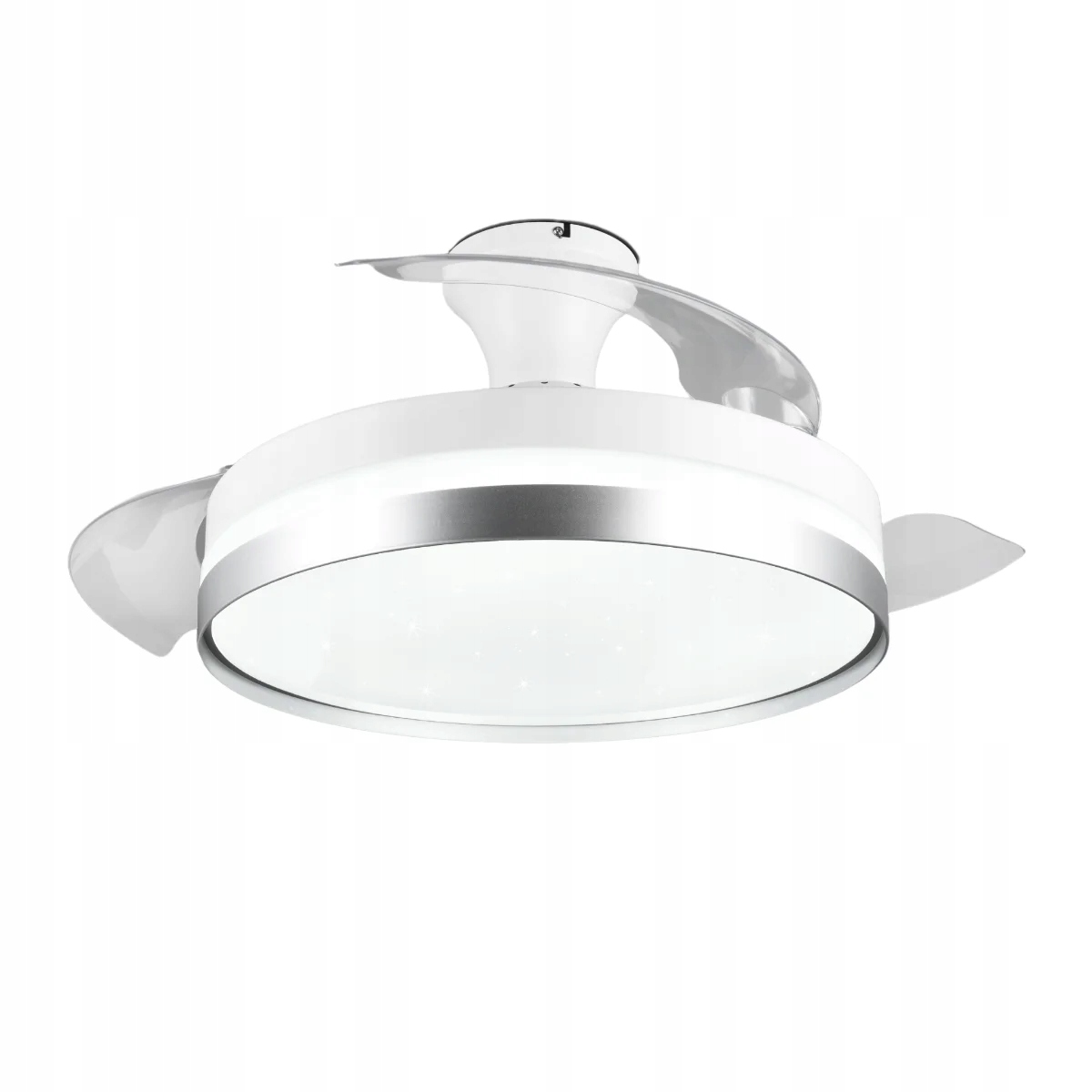 Stropná lampa s Led ventilátorom, diaľkový ovládač, moderná Lindberg Rl