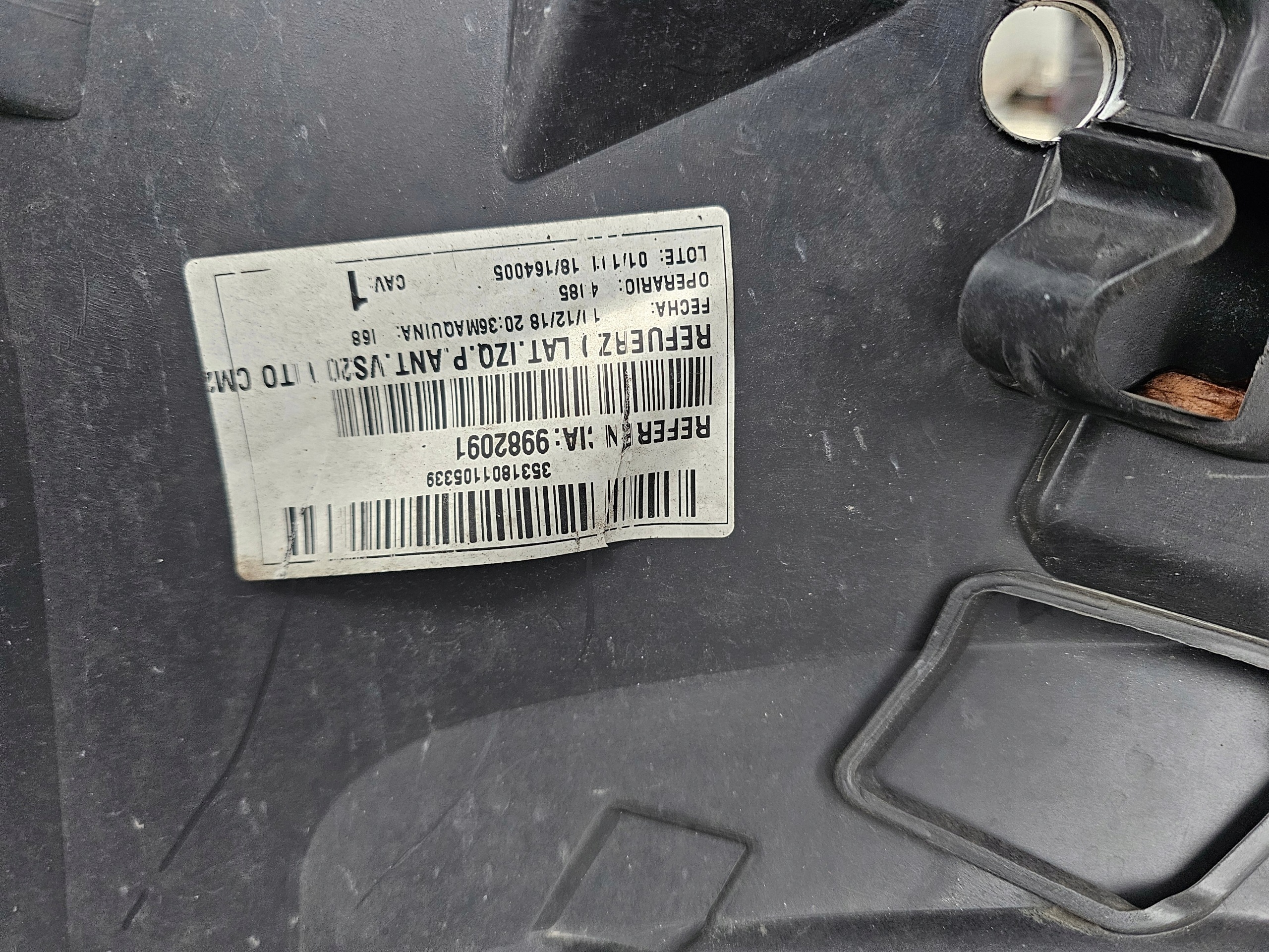 MERCEDES VITO W447 bumper front PDC