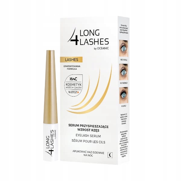 Long4Lashes sérum na řasy urychlující růst na noc 3 ml