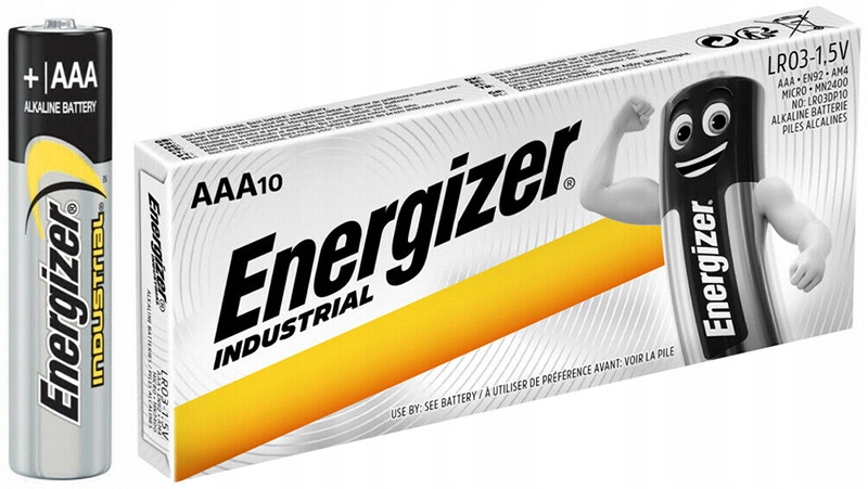 

20x Bateria Energizer Industrial LR03 Aaa R03 R3