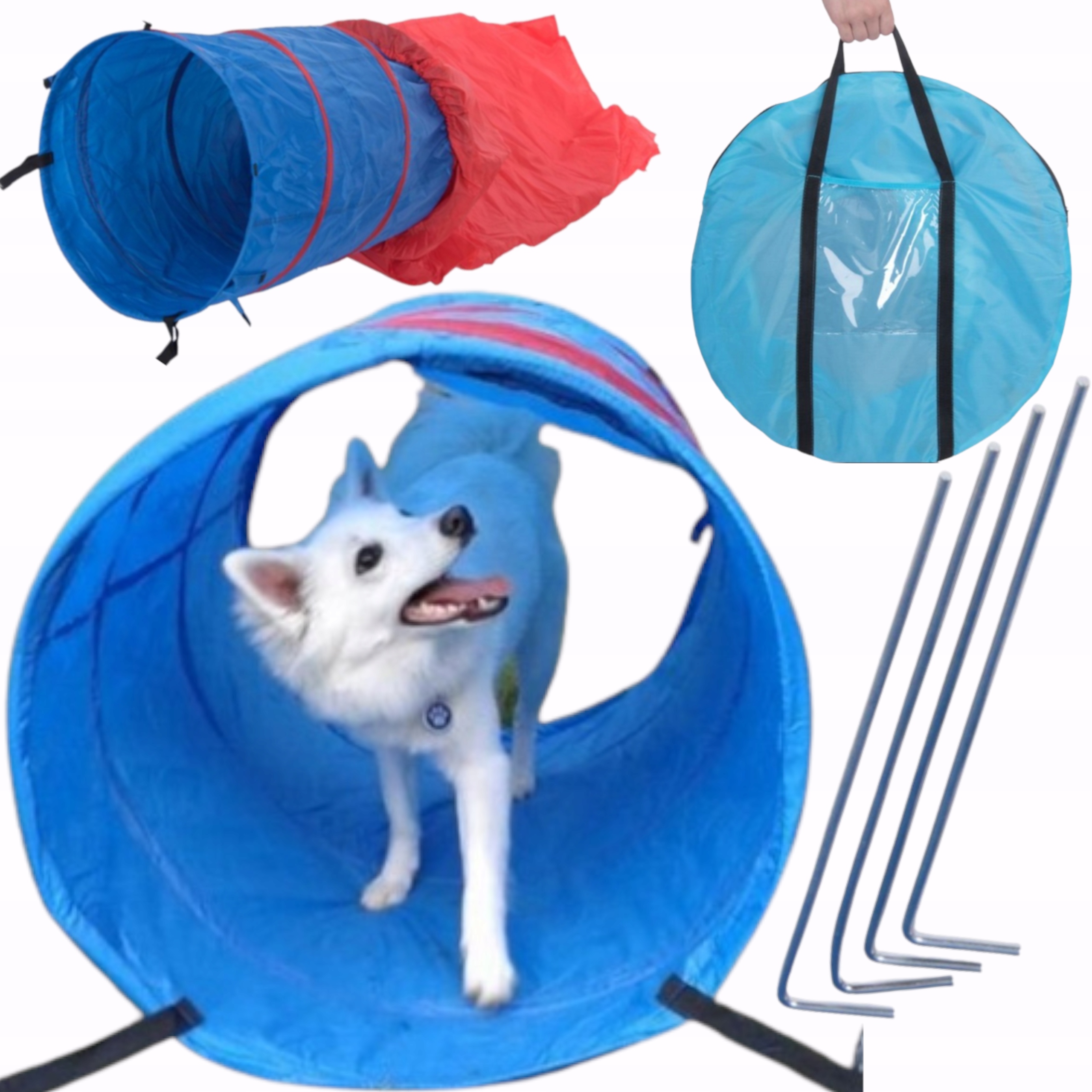 

Tunel Z Workiem Agility Trening Przeszkodowy+torba